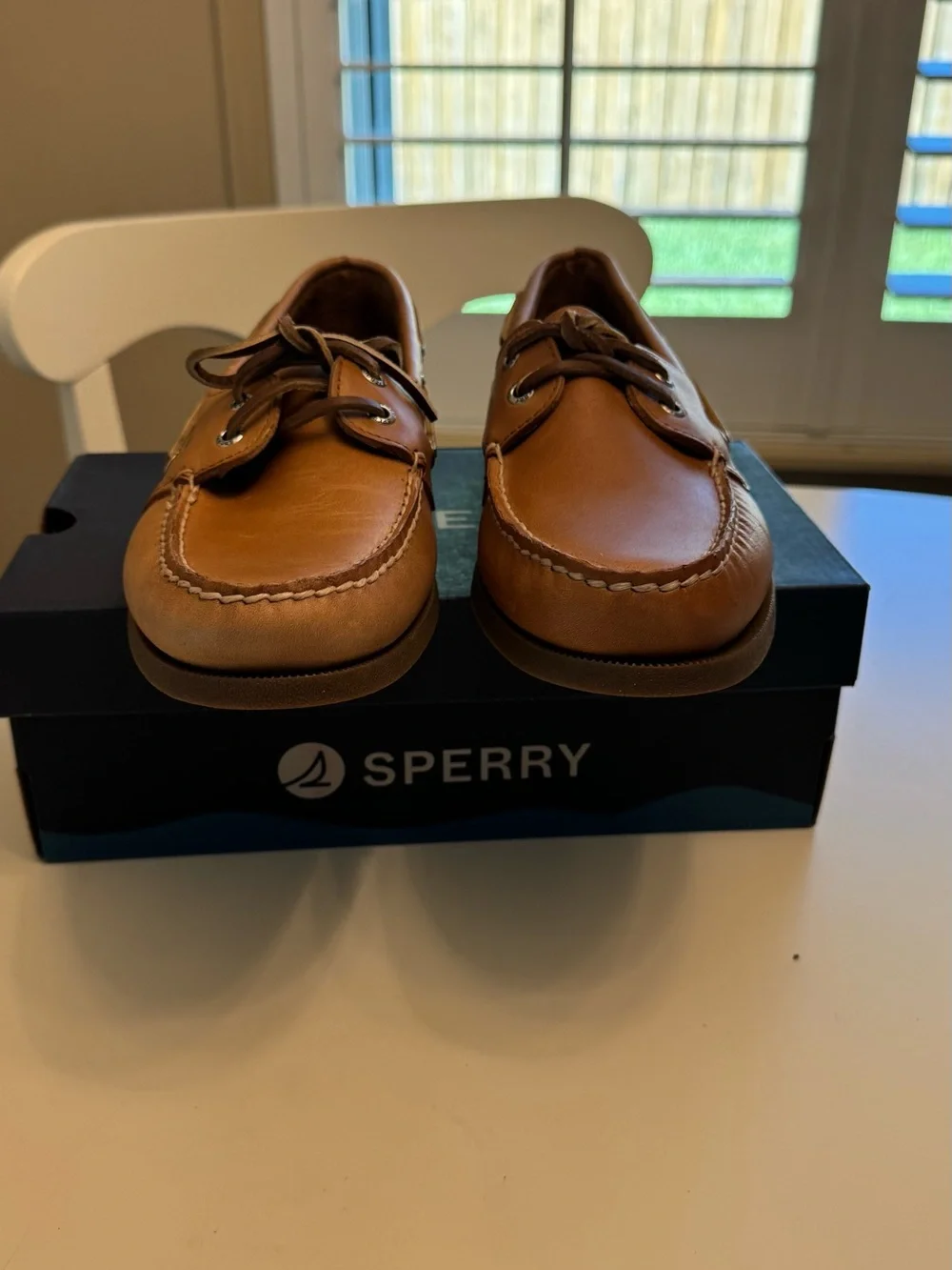Sperry Men's Sahara Leather Boat Shoes